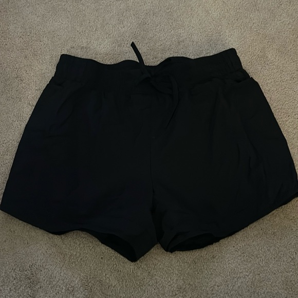Pants - Black running shorts